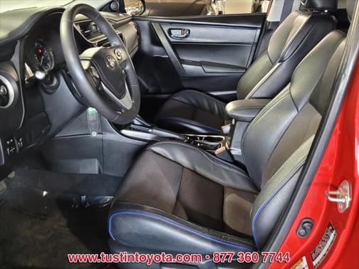 Barcelona Red Metallic 2019 Toyota Corolla SE