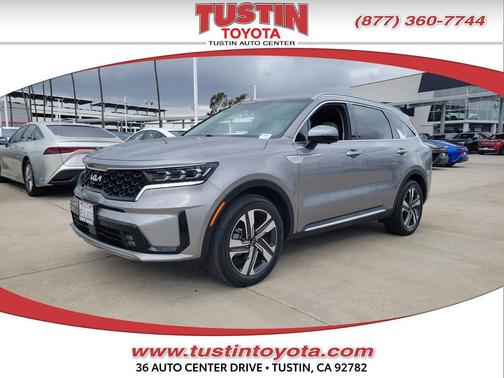 Steel Gray 2023 Kia Sorento Hybrid SX Prestige