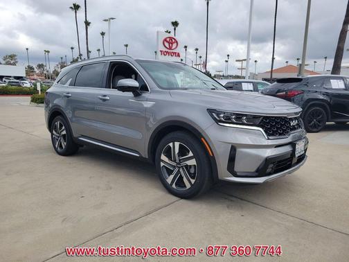 Steel Gray 2023 Kia Sorento Hybrid SX Prestige