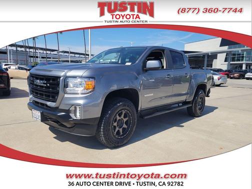 Satin Steel Metallic 2022 GMC Canyon Elevation
