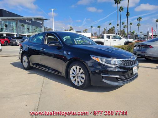 Ebony Black 2017 Kia Optima EX