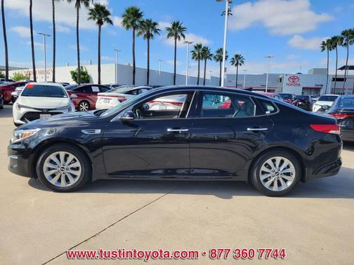 Ebony Black 2017 Kia Optima EX