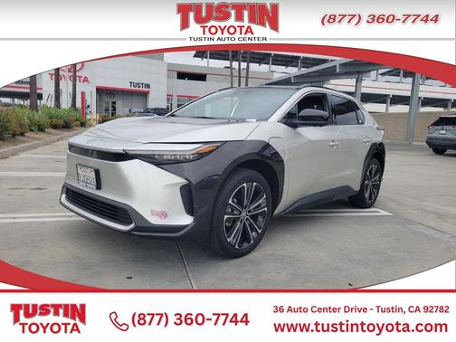 Elemental Silver Metallic 2023 Toyota bZ4X Limited