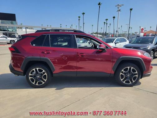Ruby Flare Pearl 2019 Toyota RAV4 Adventure