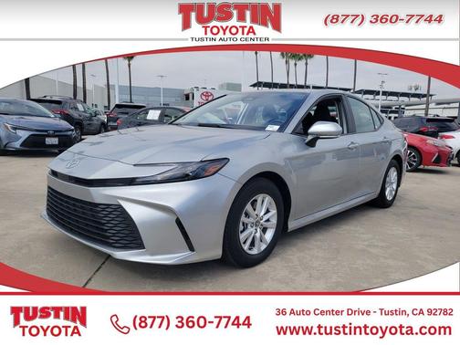 Celestial Silver Metallic 2025 Toyota Camry LE