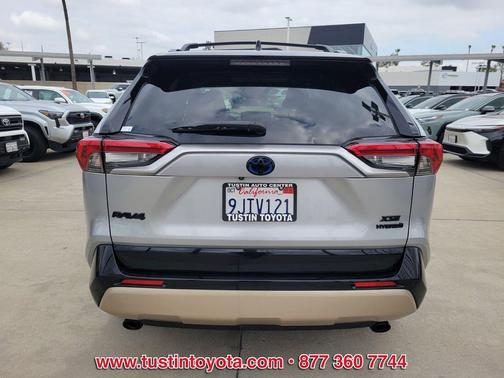 Midnight Black Metallic 2023 Toyota RAV4 Hybrid SE