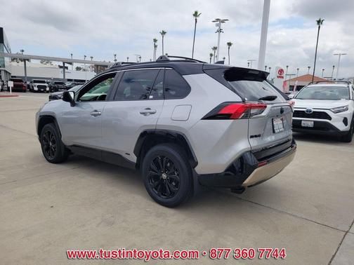 Midnight Black Metallic 2023 Toyota RAV4 Hybrid SE
