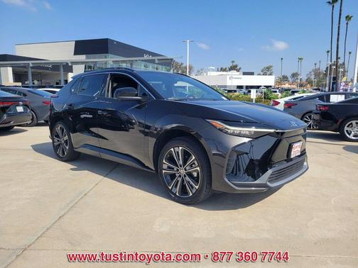 Black 2023 Toyota bZ4X Limited