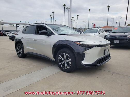 Silver Metallic 2025 Toyota bZ4X XLE