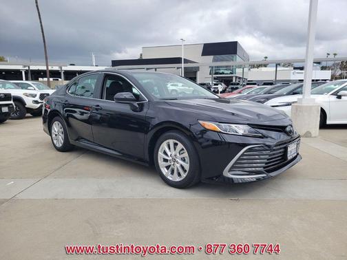 Midnight Black Metallic 2023 Toyota Camry LE