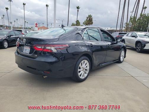 Midnight Black Metallic 2023 Toyota Camry LE