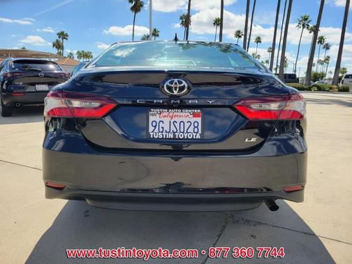 Midnight Black Metallic 2023 Toyota Camry LE