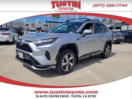 Silver Sky Metallic 2024 Toyota RAV4 Prime SE