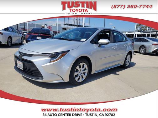 Classic Silver Metallic 2024 Toyota Corolla LE