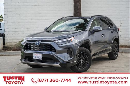 Magnetic Gray Metallic 2024 Toyota RAV4 Hybrid SE