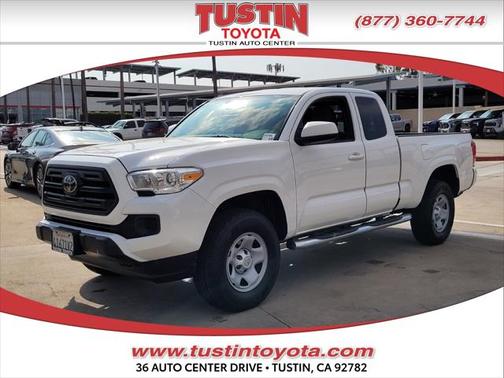 Super White 2019 Toyota Tacoma SR