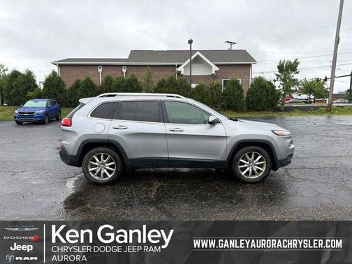 Billet Silver Metallic Clearcoat 2014 Jeep Cherokee Limited