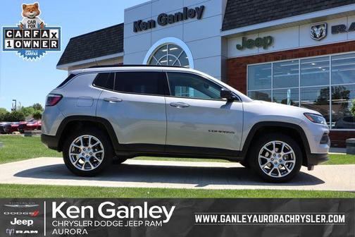 Billet Silver Metallic Clearcoat 2022 Jeep Compass Latitude Lux
