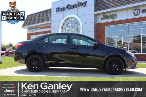 Black Sand Pearl 2016 Toyota Corolla LE