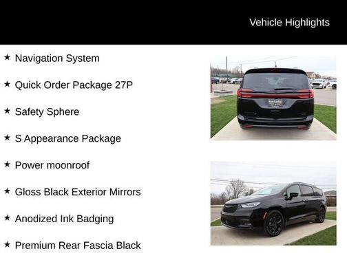 Diamond Black 2026 Chrysler Pacifica Limited