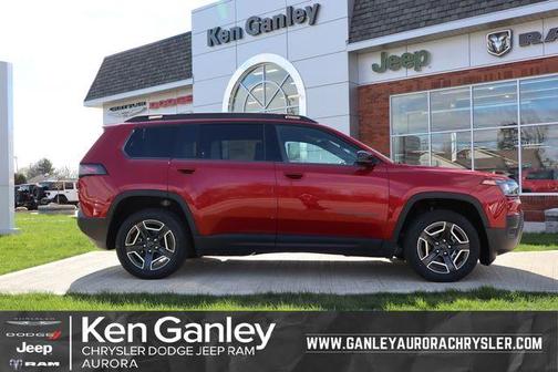 Red 2026 Jeep Cherokee LAREDO/LIMITED