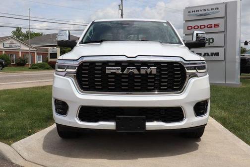 Ivory White 2025 RAM 1500 Tungsten