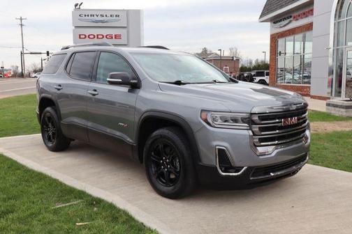 Satin Steel Metallic 2021 GMC Acadia AT4
