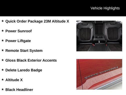 Velvet Red Pearlcoat 2023 Jeep Grand Cherokee Altitude