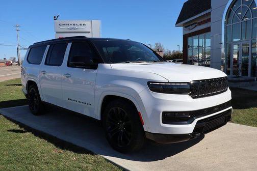 Bright White Clearcoat 2024 Jeep Grand Wagoneer L Series II