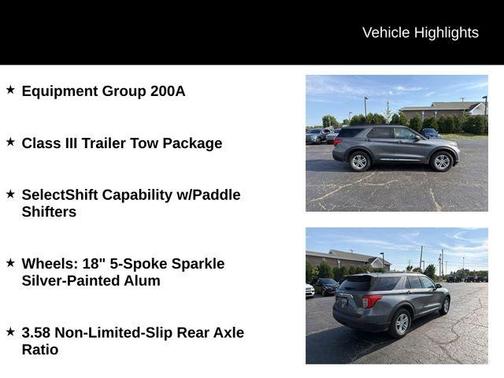 Carbonized Gray Metallic 2021 Ford Explorer XLT