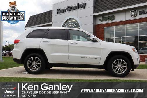 Bright White Clearcoat 2014 Jeep Grand Cherokee Limited