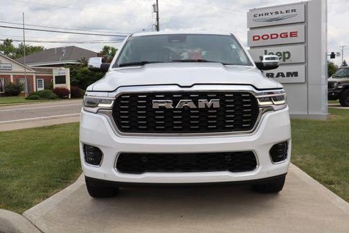 Ivory White 2025 RAM 1500 Tungsten
