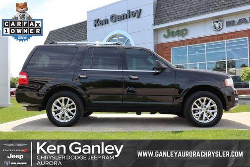 Shadow Black 2017 Ford Expedition Limited