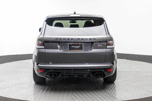 Gray 2017 Land Rover Range Rover Sport 5.0L Supercharged SVR