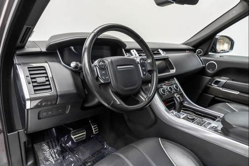 Gray 2017 Land Rover Range Rover Sport 5.0L Supercharged SVR
