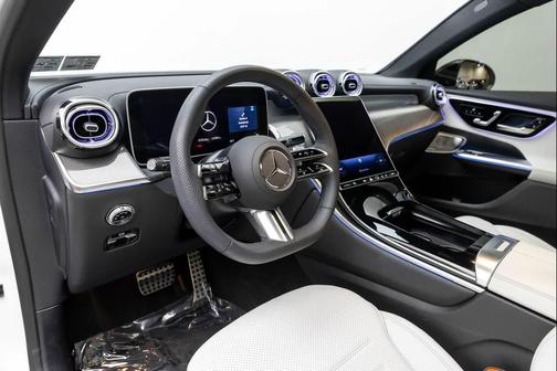 Polar White 2026 Mercedes-Benz GLC 300 4MATIC Coupe