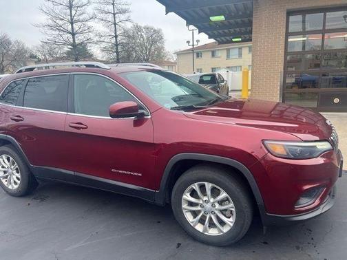 Velvet Red Pearlcoat 2019 Jeep Cherokee Latitude