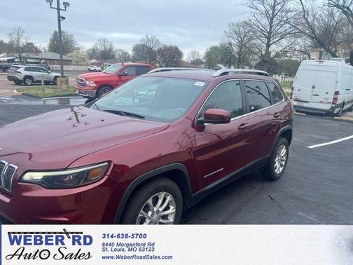 Velvet Red Pearlcoat 2019 Jeep Cherokee Latitude