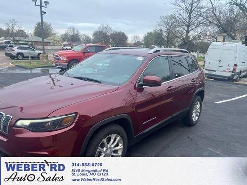 Velvet Red Pearlcoat 2019 Jeep Cherokee Latitude