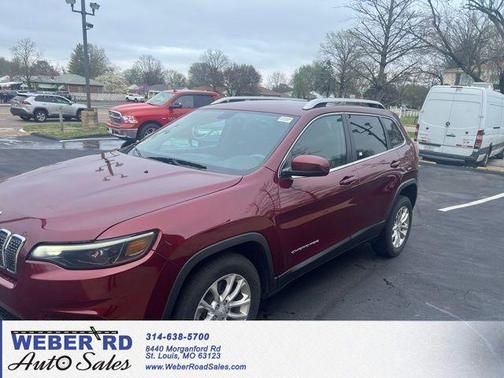 Velvet Red Pearlcoat 2019 Jeep Cherokee Latitude