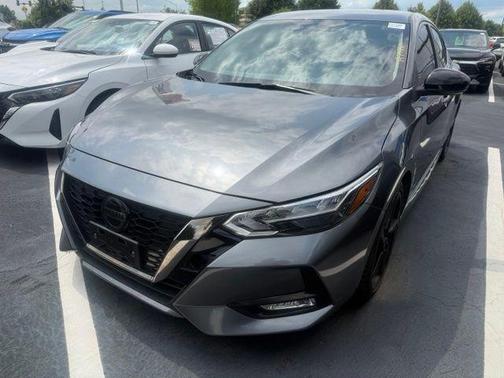 Gun Metallic 2021 Nissan Sentra SR