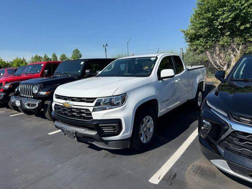 Summit White 2022 Chevrolet Colorado LT