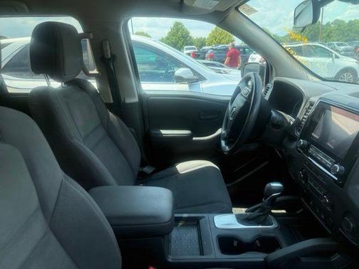 Glacier White 2024 Nissan Frontier S