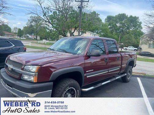 Victory Red 2003 Chevrolet Silverado 2500 LS H/D Crew Cab