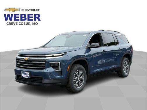 Lakeshore Blue Metallic 2026 Chevrolet Traverse LT