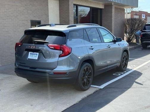 Satin Steel Metallic 2020 GMC Terrain SLT