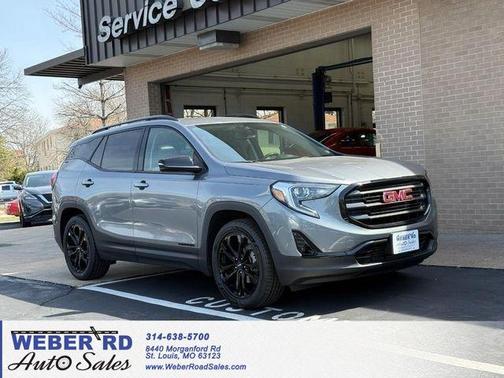 Satin Steel Metallic 2020 GMC Terrain SLT