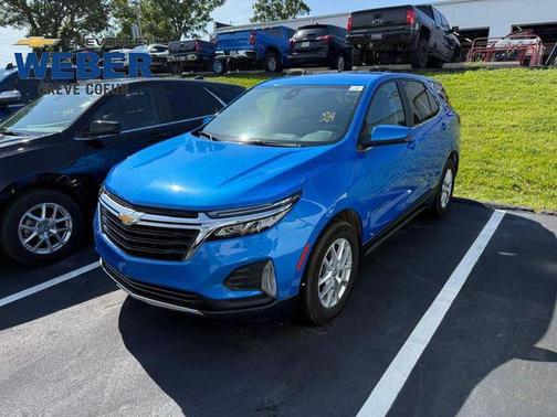 Riptide Blue Metallic 2024 Chevrolet Equinox 1LT