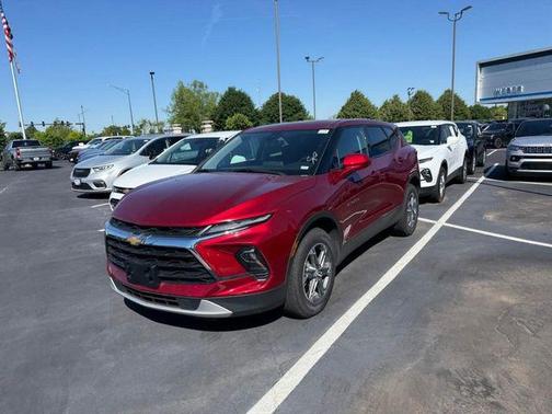 Radiant Red 2025 Chevrolet Blazer 2LT