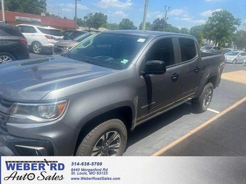 Satin Steel Metallic 2021 Chevrolet Colorado Z71